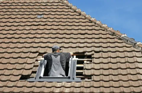 Pose de velux - Mesnay